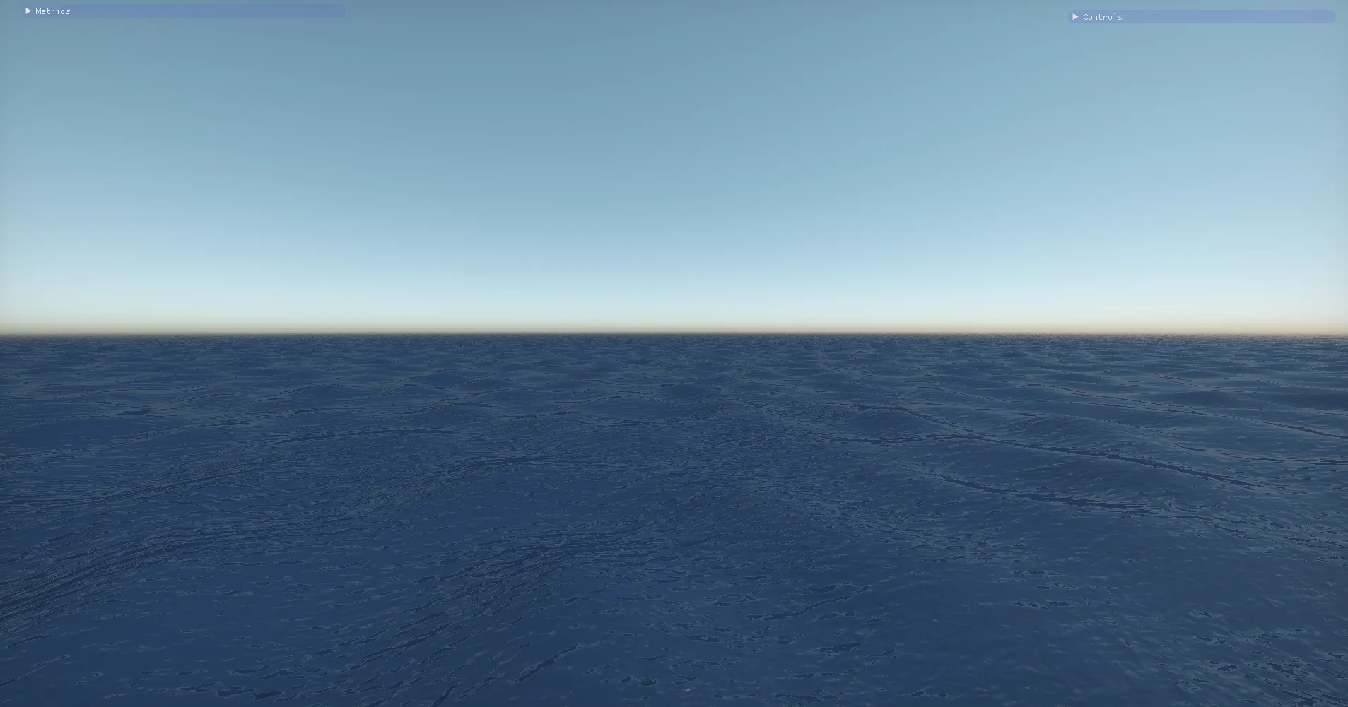 Final ocean render